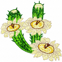 Flowers And Tree Embroidery Design 4 Flowers And Tree Embroidery Design 4